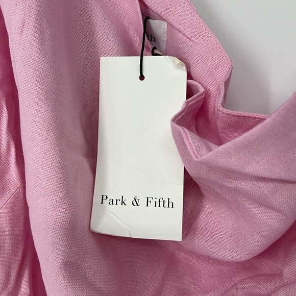 Park & Fifth NWT women’s lawrence mini dress XL linen blend - Picture 4 of 13